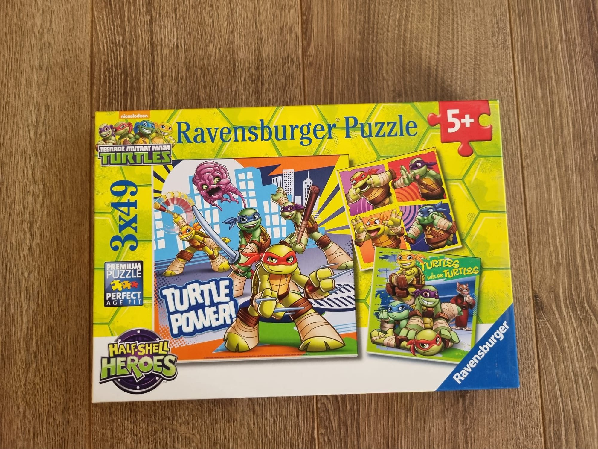 פאזל 49 צבי הנינג'ה (שלושה)